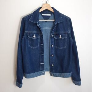NWOT Tommy Hilfiger Blue Denim Jacket.